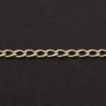 Diamond Cut Elongated Curb Chain DCL-50