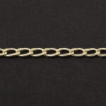 Diamond Cut Elongated Curb Chain DCL-60