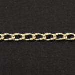 Diamond Cut Elongated Curb Chain DCL-70
